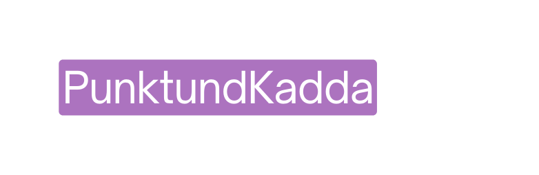 PunktundKadda